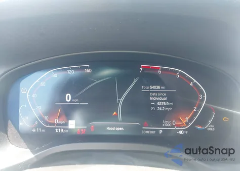 2022 BMW X3 xDrive30I z USA, uszkodzony, nr VIN 5UX53DP06N9J81603